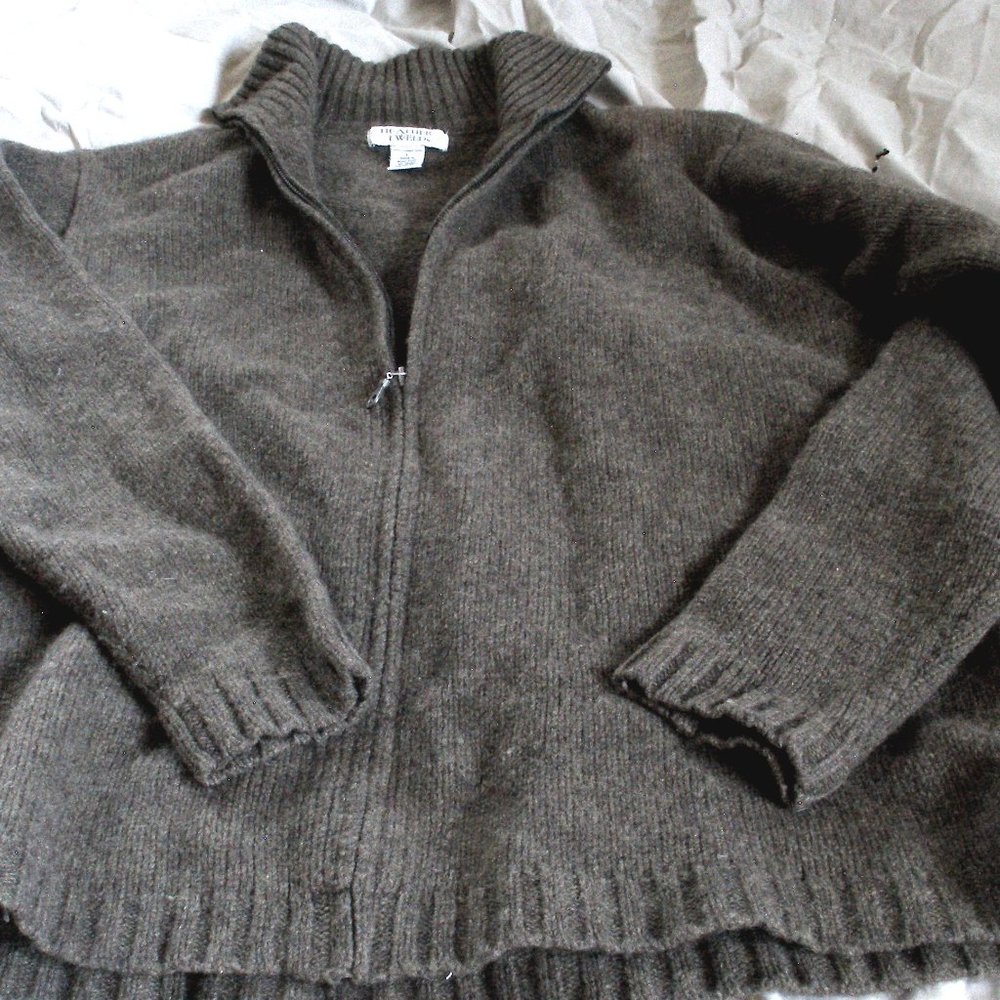 Heather Tweed 100% Lamb's Wool Lg.